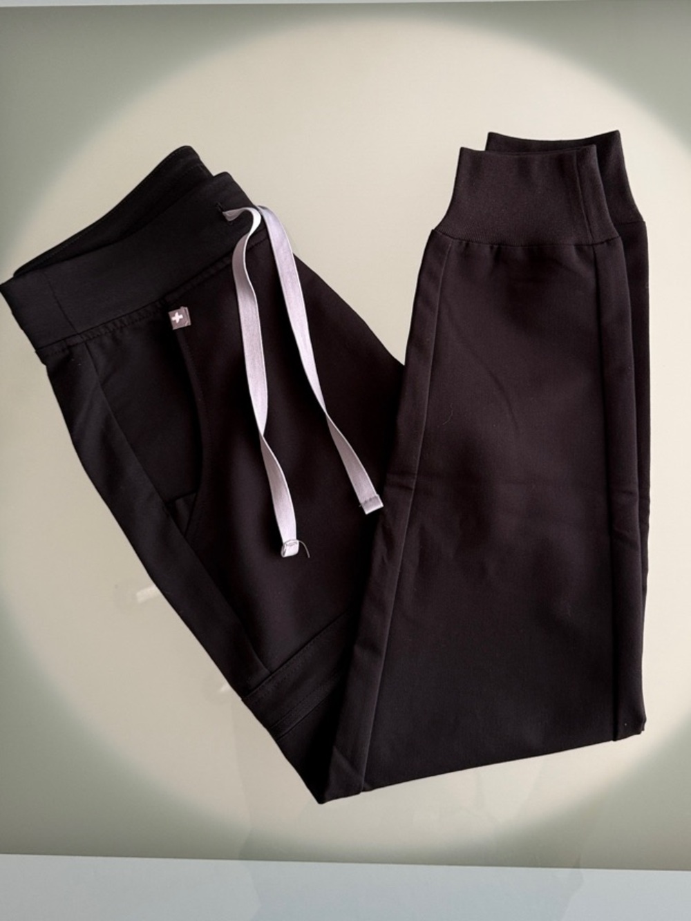 Figs Black Jogger Scrub Pants XXSP